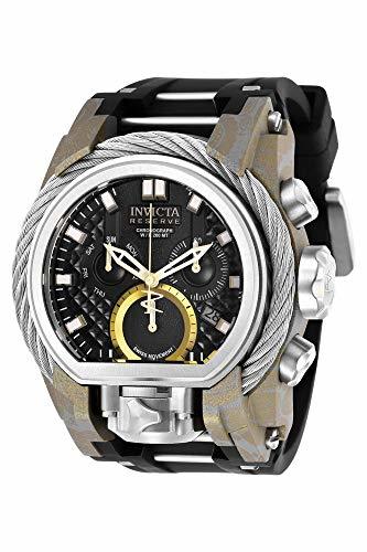 Places Invicta 26442 Reserve Bolt Zeus Reloj para Hombre acero inoxidable Cuarzo Esfera