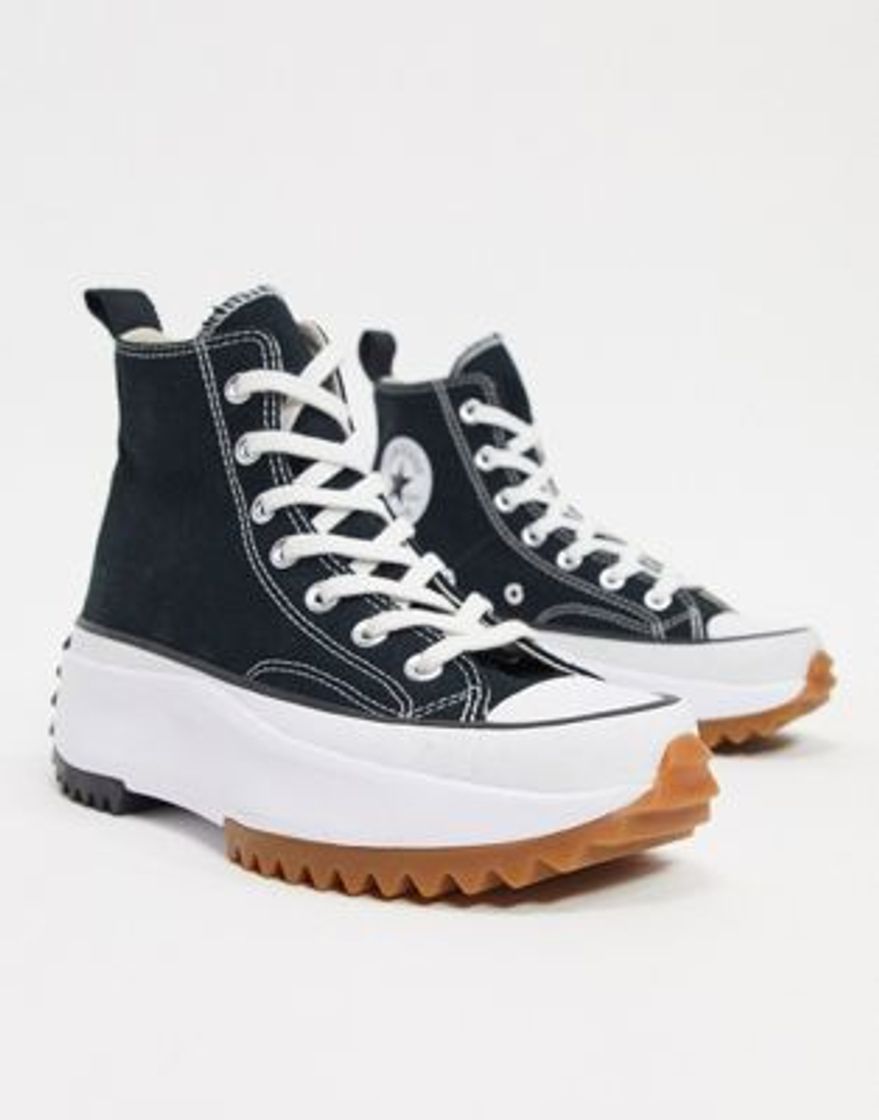 Moda Converse negras run