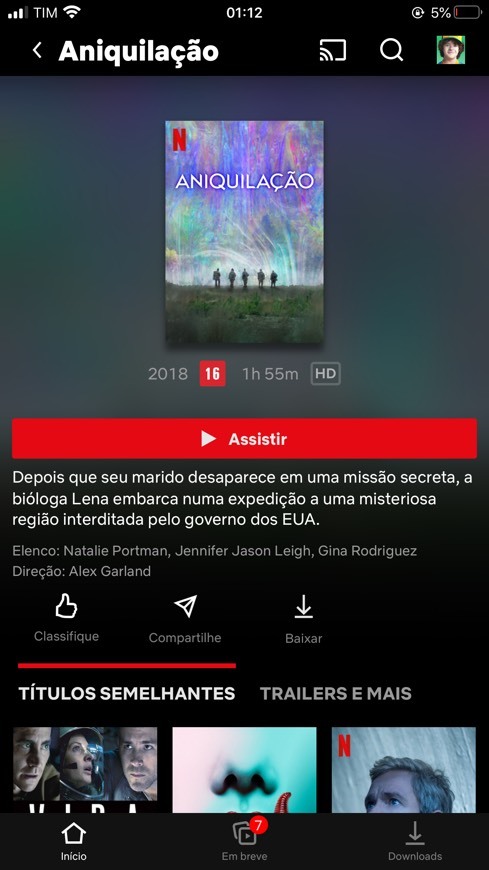 Películas Aniquilação 