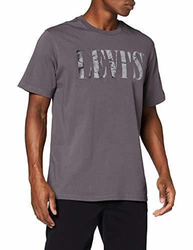Levi's Relaxed Graphic tee Camiseta, Gris