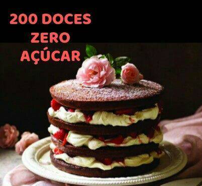 Moda Doces zero açúcar