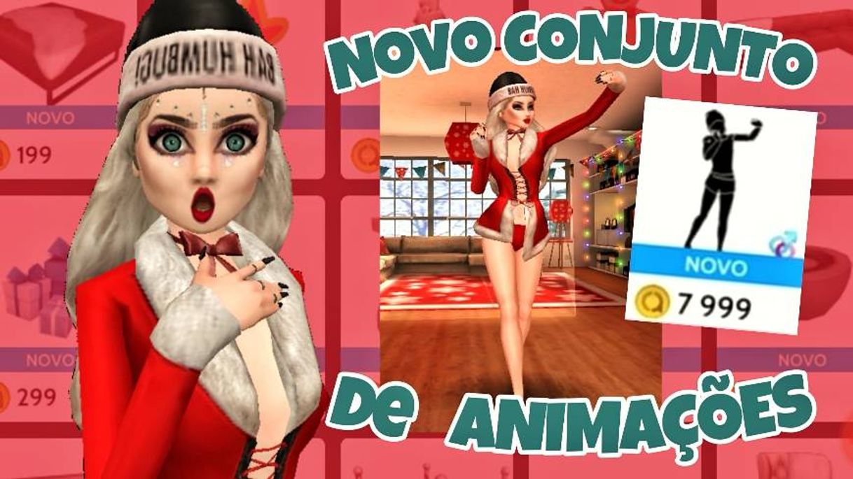 Videogames Reagindo aos itens novos de natal 2020 em Avakin Life 