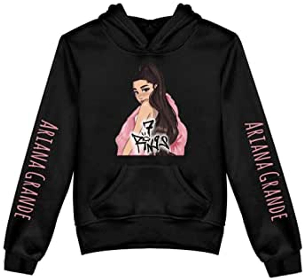 Fashion nuannuan Sudadera con Estampado 2D De Ariana Grande