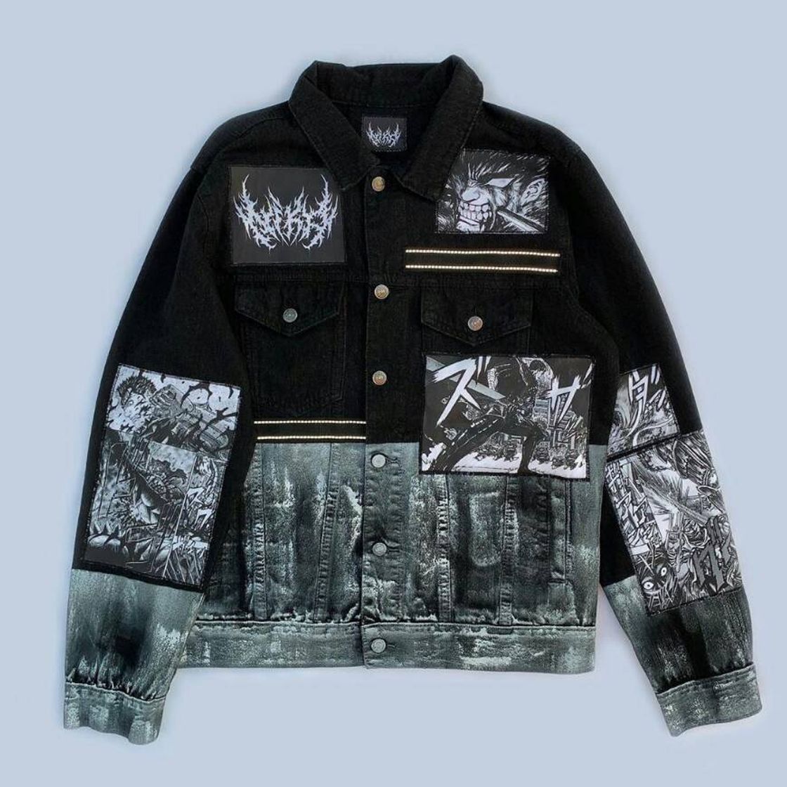 Moda DENIM JACKET "BERSERK" 