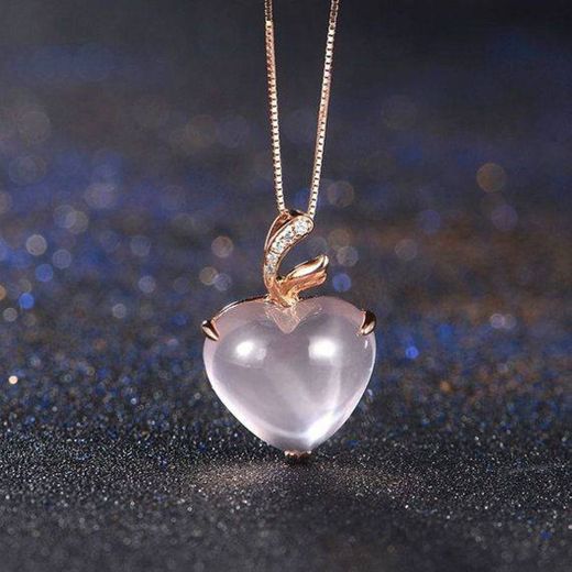 Rose Gold Heart Necklace❤