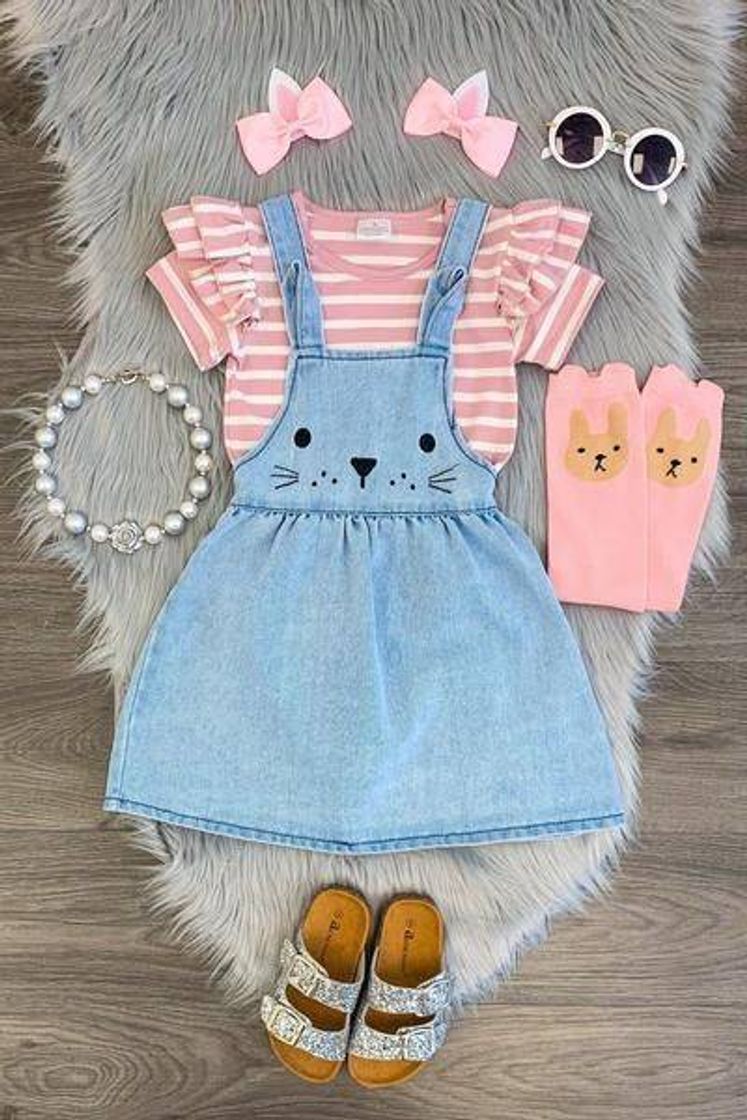 Fashion Denim Bunny Jumper