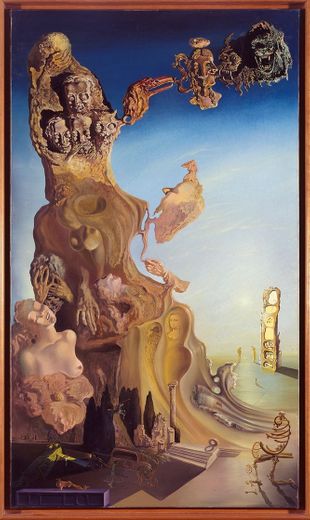 Salvador Dalí - La memoria de la mujer-niña