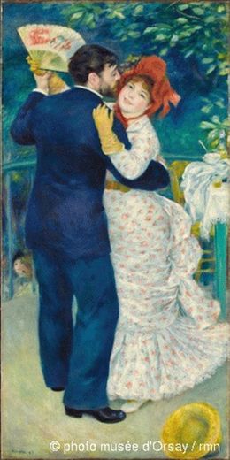 Auguste Renoir
Danse à la campagne
en 1883