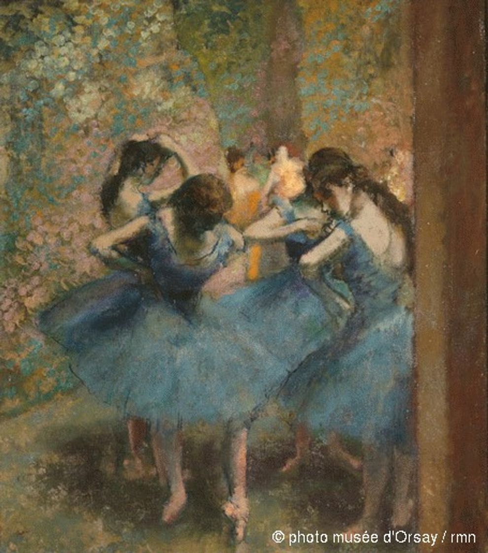 Moda Edgar Degas
Danseuses bleues
vers 1890