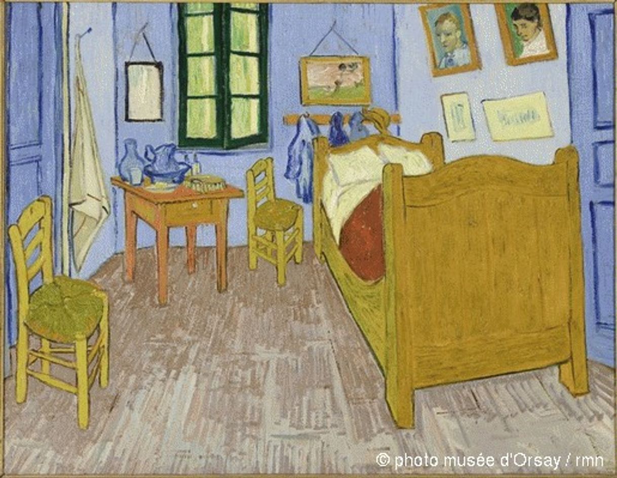 Fashion Vincent Van Gogh
La chambre de Van Gogh à Arles
en 1889