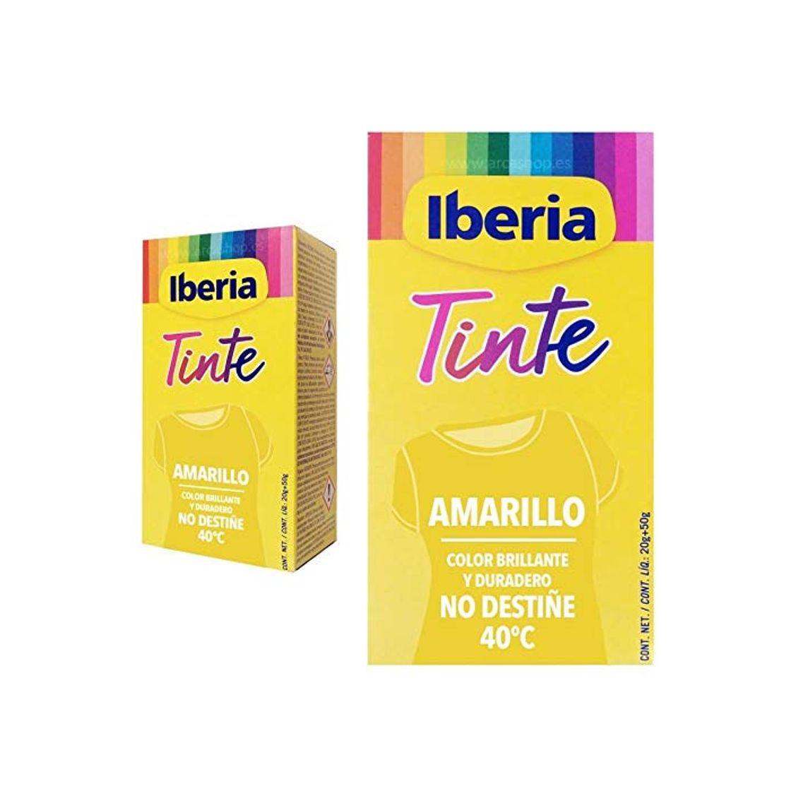 Product IBERIA TINTE TEXTIL AMARILLO 70 gr