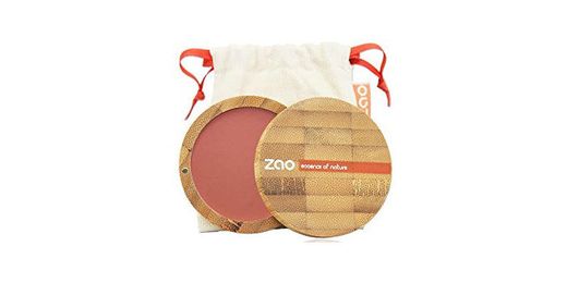 Zao Organic Makeup - Blush compacto marrón rosa oz 322-0