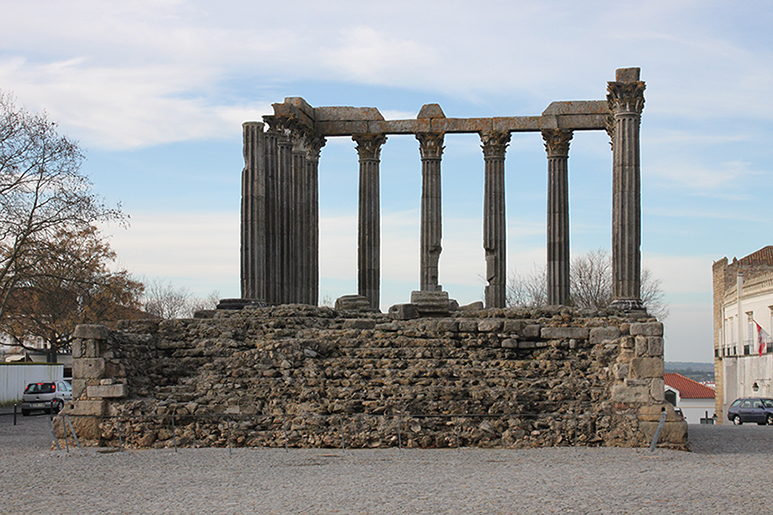 Lugar Templo romano de Évora