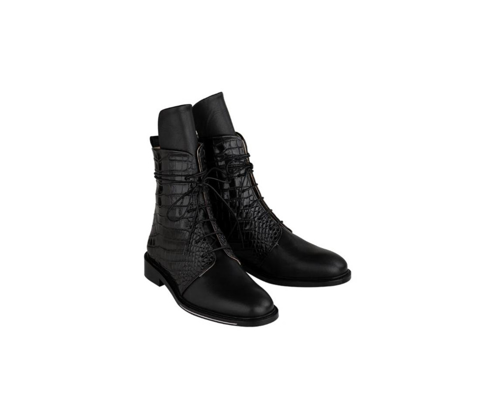 Product Josefinas Me&She Croc Combat Boots