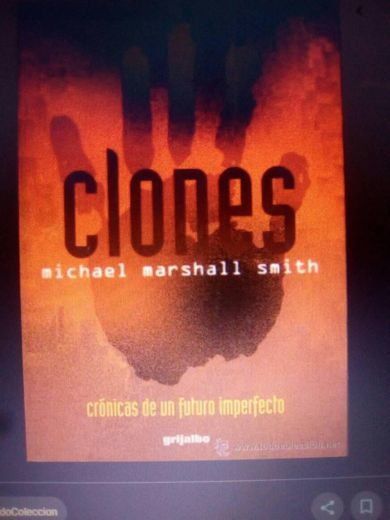 Book Livro Clones de Michael Marshall Smith