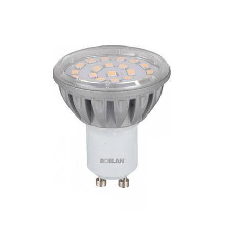 Fashion Lâmpada Led GU10 4,5W 3000K 320 LEDSMD24AWW | Electro Siluz