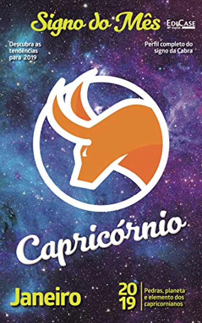 Books Signo do Mês Ed. 07 - Capricórnio: Capricórnio - Janeiro 2019