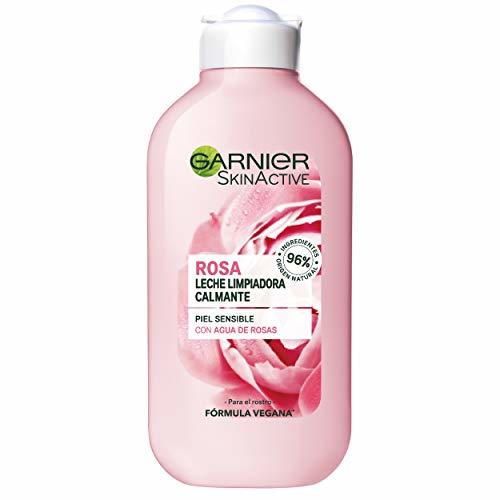 Garnier SkinActive Leche Limpiadora Suave para Pieles Secas y Sensibles