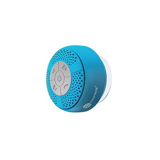 TaoTronics Altavoz Bluetooth Ducha Impermeable Inalámbrico con Ventosa