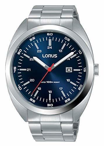 Lorus Reloj Analógico para Hombre de Cuarzo con Correa en Acero Inoxidable