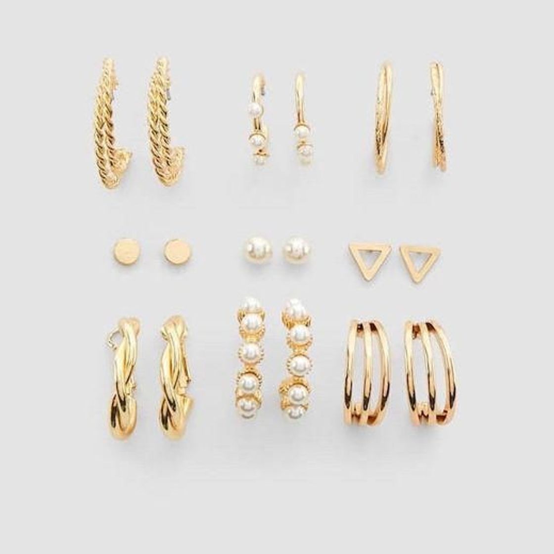 Social Conjunto de argolas