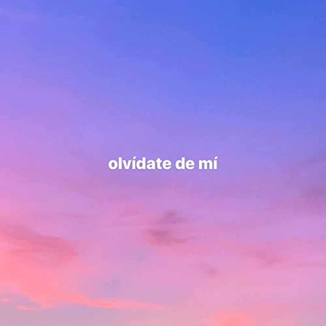 Music olvídate de mí