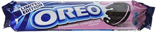 New Oreo Limited Edition Strawberry Cheesecake Flavour sabor a fresa 154g