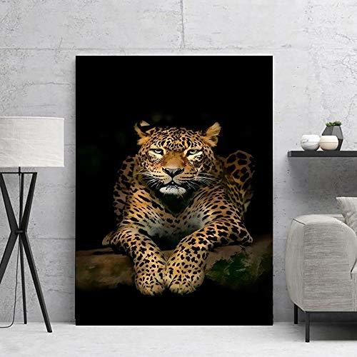 Product Arte Pintura Arte de la Pared Leopardo Animal Print Canvas HD Pintura