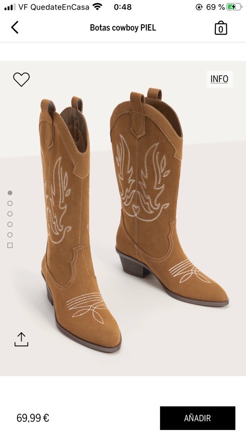 Botas cowboys marrones