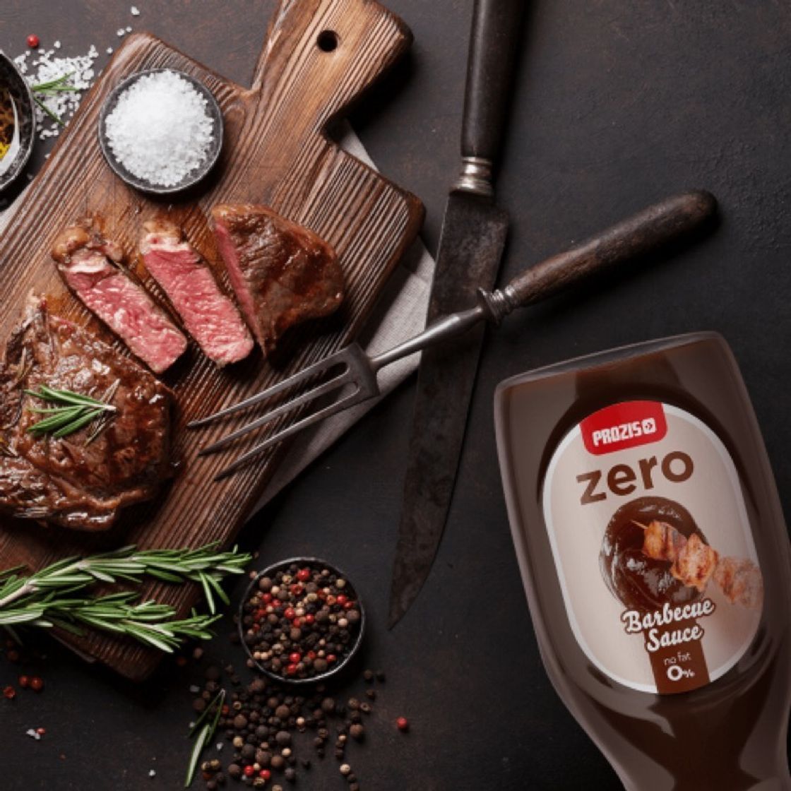 Social Zero Barbecue 290 g - Salsas, siropes y cremas para untar