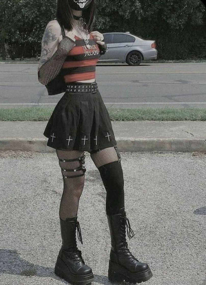 Fashion look grunge