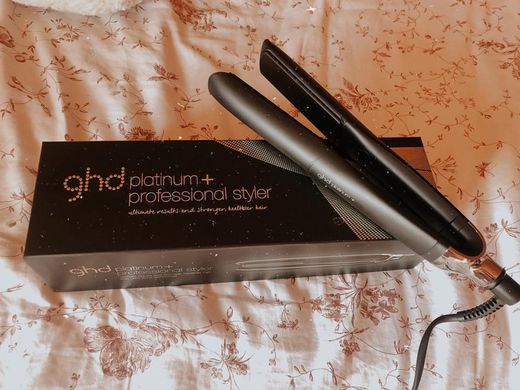ghd Platinum+ Black Styler - Plancha para el pelo profesional con tecnología