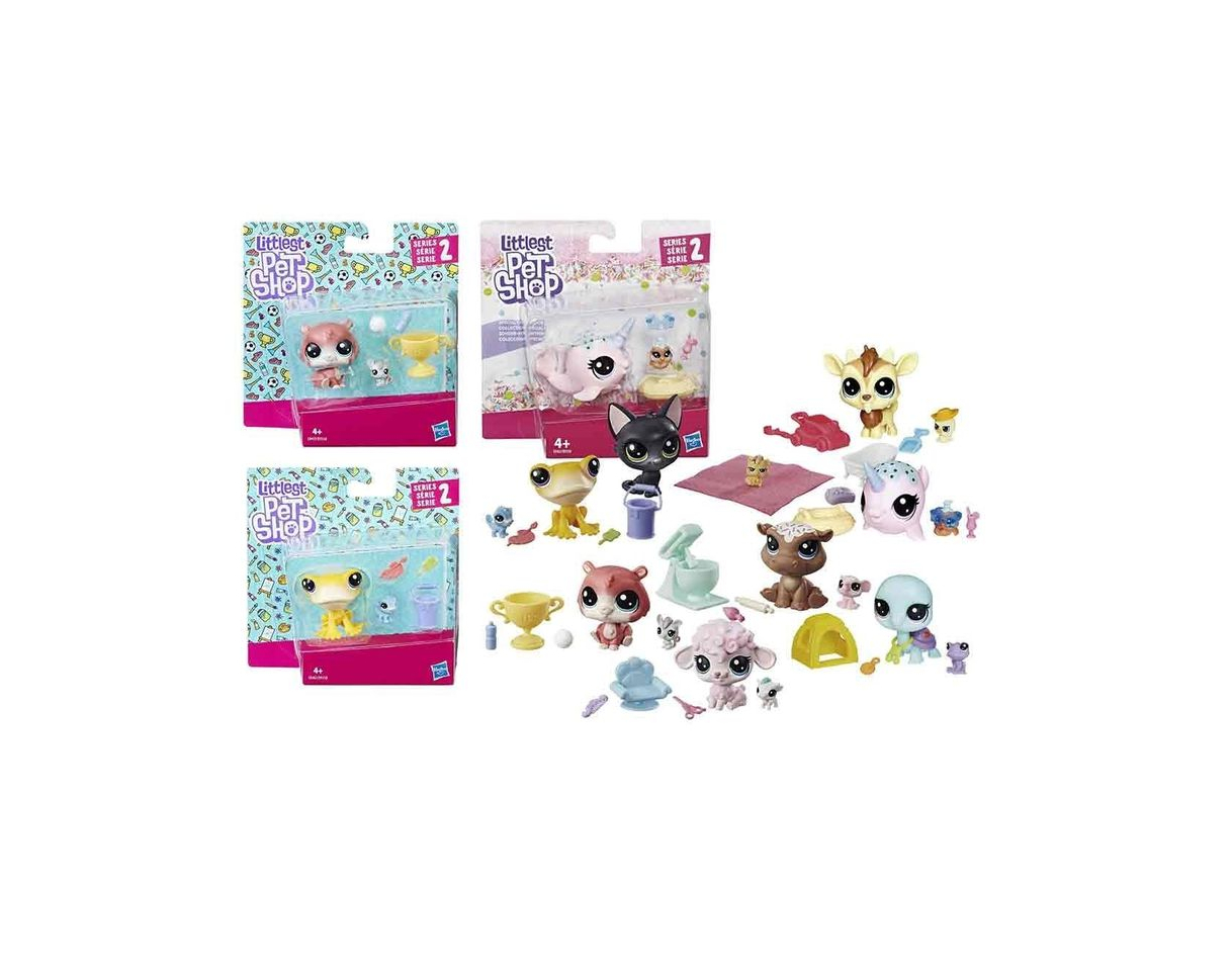 Producto Littlest Pet Shop Littles Pep Parejas Con Accesorios Hasbro B9358EU4, surtido: modelos