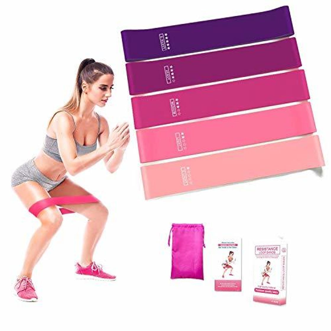 Productos VANUODA Bandas Elásticas Fitness Resistencia para Hombre Mujer