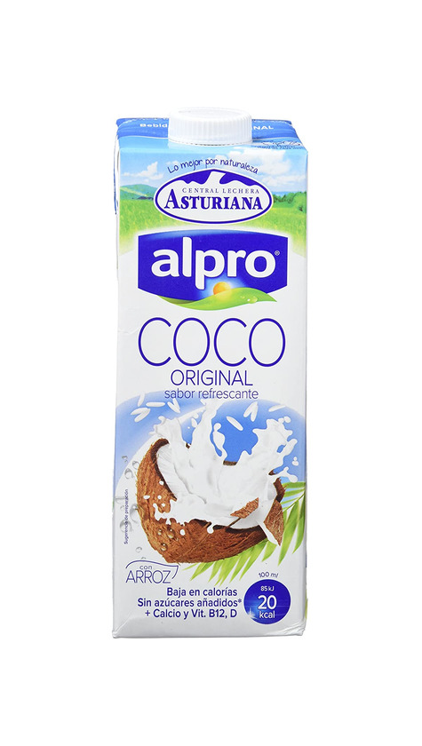 Producto Alpro Central Lechera Asturiana Bebida de Coco con Arroz - Paquete de