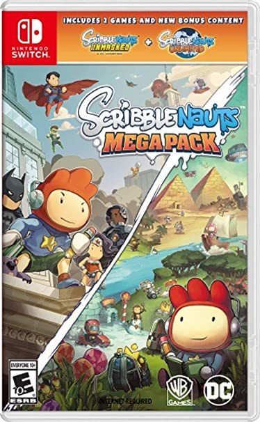 Moda Scribblenauts Mega Pack for Nintendo Switch - Nintendo Game ...