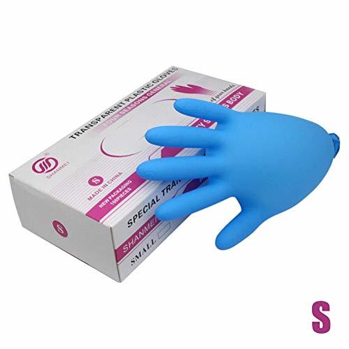 Product Wiivilik 50pcs Desechables de látex Guantes de jardín para los Guantes de