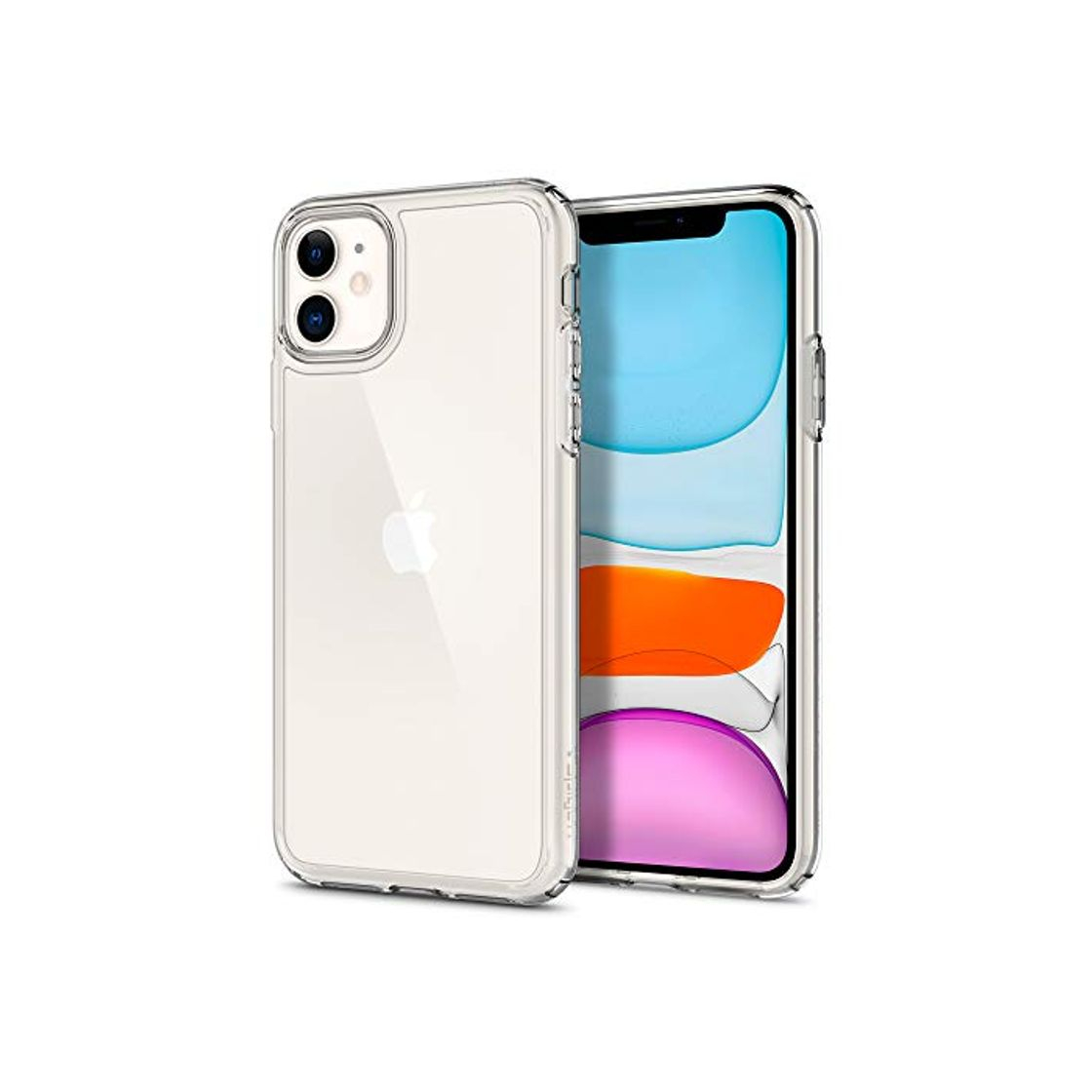 Social spigen Ultra Hybrid Funda iPhone 11, Compatible con Apple iPhone 11