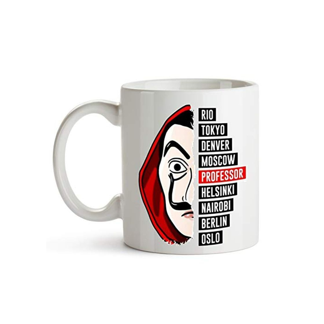 Producto custom-cases Taza de cerámica La Casa de Papel Serie TV Netflix Ideal