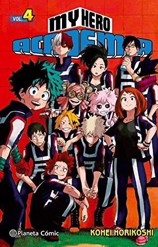 Libro My Hero Academia nº 04