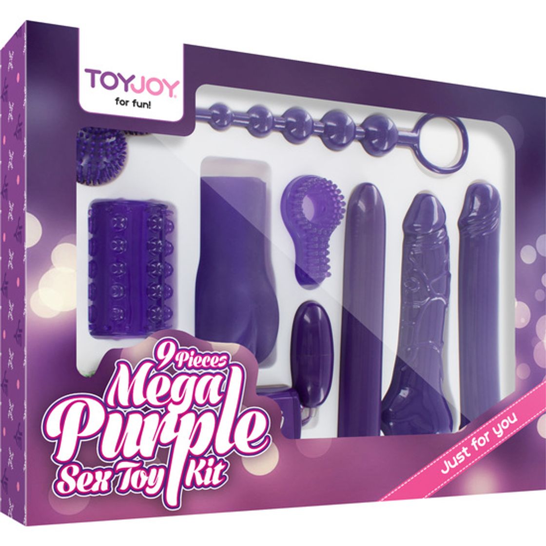 Fashion  Kit sexual para parejas Mega Purple