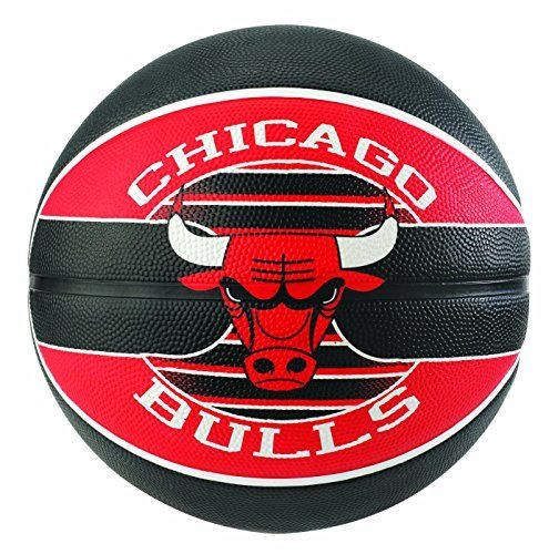 Spalding NBA Team Chicago Bulls 83-503Z Balón de Baloncesto