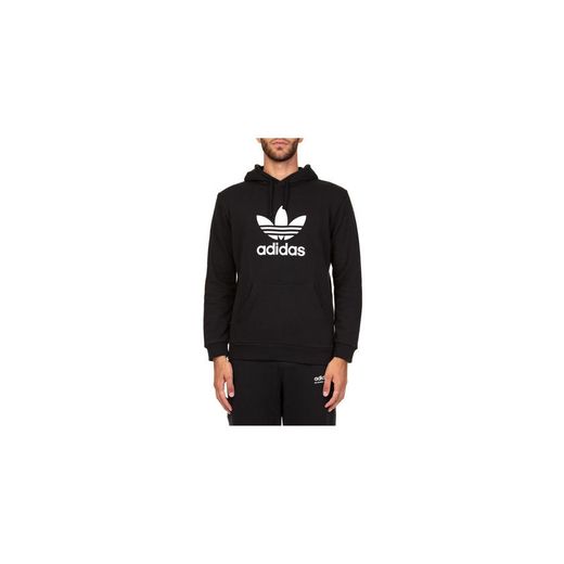 adidas Core18 Hoody Sweatshirt, Hombre, Negro