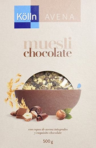 Kölln Muesli de Avena Integral con Chocolate y Avellanas