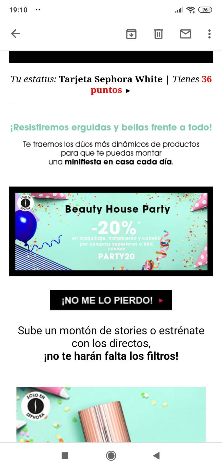 Fashion Promoción Sephora