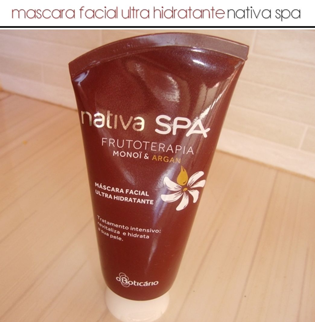 Products Máscara Facial Nativa SPA Monoi e Aegan O Boticário