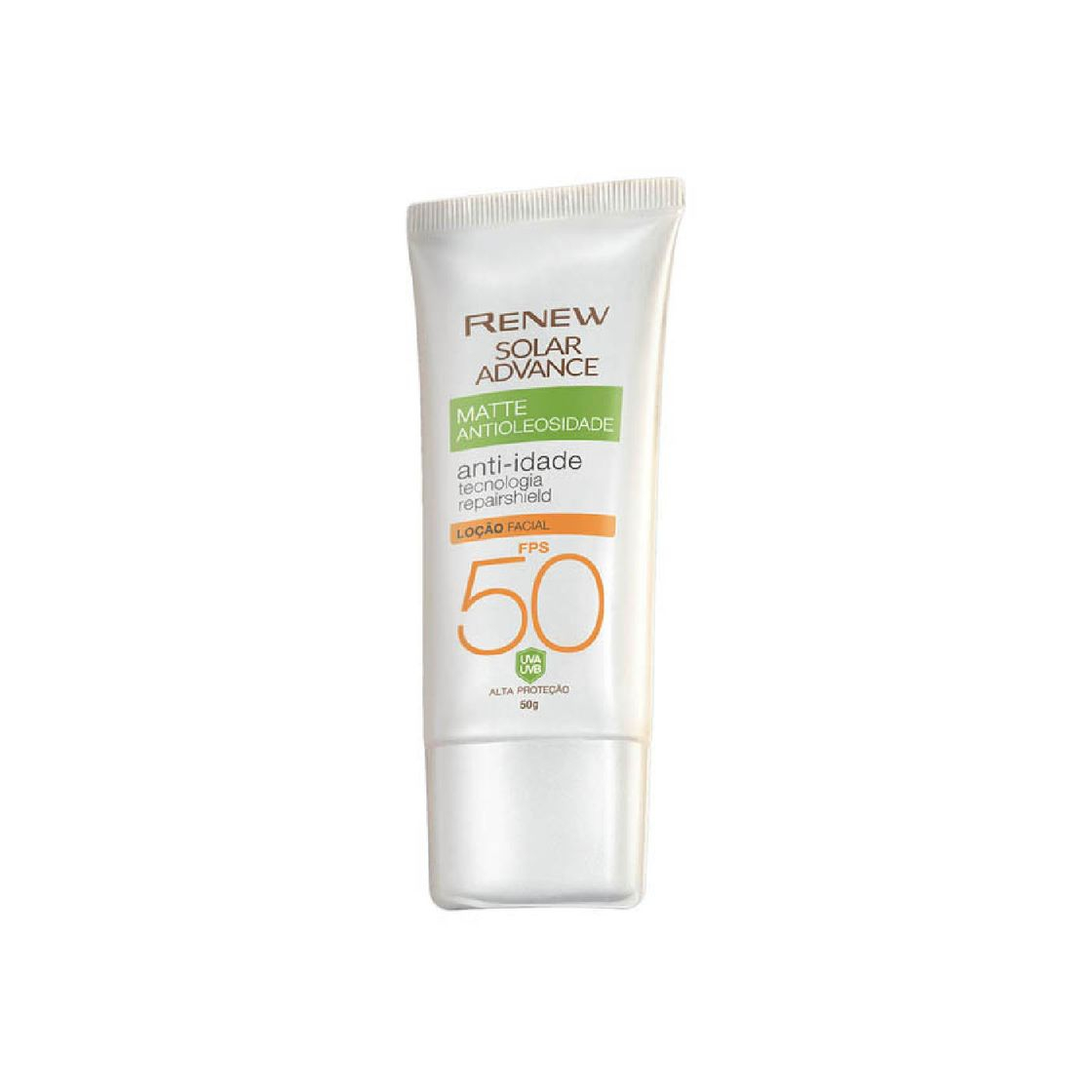 Producto Protetor Solar Facial Renew Advance Matte Anti-Idade FPS50 - 50g