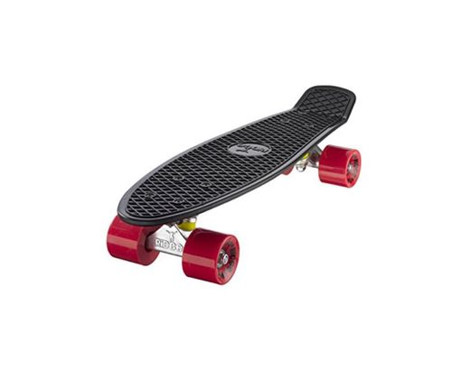 Ridge Skateboard 55 cm Mini Cruiser Retro Stil In M Rollen Komplett