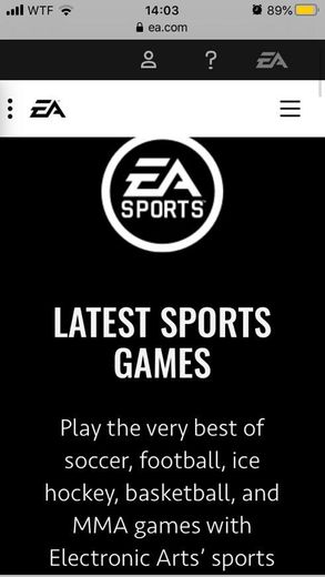 EA SPORTS - Publisher of FIFA, Madden NFL, NHL, NBA LIVE and ...