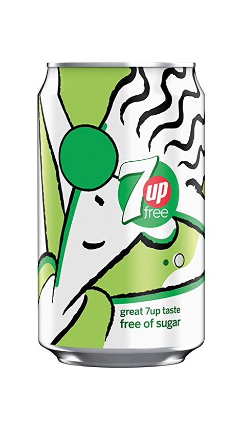 Product Britvic dieta 7-up gaseosas suave en lata Limón y Lima Drink 330 ml